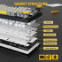 ATTACK SHARK X820 ULTRA Tri-Mode Mechanical Keyboard Star Black – Gift Switch ATTACK SHARK X820 ULTRA Tri-Mode Mechanical Keyboard Star Black – Gift Switch